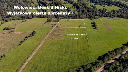 Działka 13 500 m² w Wołowcu z widokami - polecam! działka Wołowiec