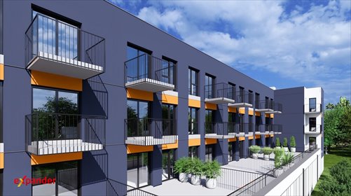 Zapraszam do nowoczesnego mieszkania 39,71 m² z dużym tarasem w Kobylnicy mieszkanie Kobylnica, Jolanty Szczypińskiej