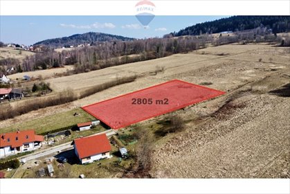 działka na sprzedaż 2805m2 działka Kocoń