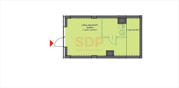 lokal użytkowy na sprzedaż 33m2 lokal użytkowy Wrocław, Stare Miasto, Stare Miasto, Księcia Witolda