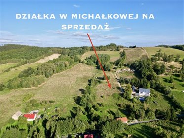 działka na sprzedaż 4438m2 działka Michałkowa, Wiejska