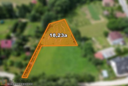 działka na sprzedaż 1823m2 działka Dziekanowice