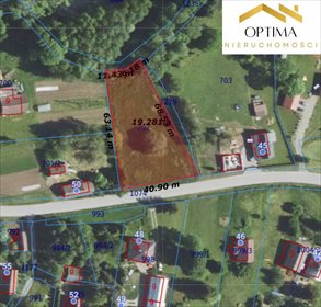 działka na sprzedaż 1900m2 działka Łęki Strzyżowskie