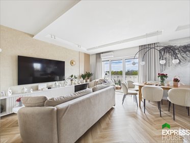 Nowoczesny apartament 57,8 m² z balkonem i miejscami parkingowymi mieszkanie Skórzewo, Księdza Stanisława Kozierowskiego