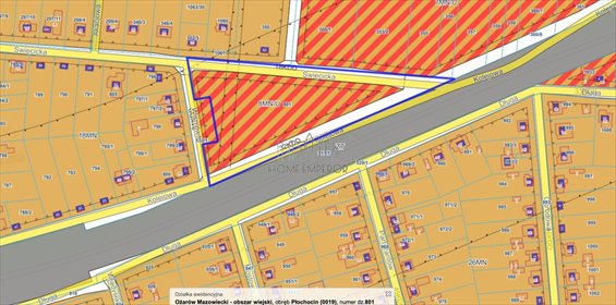 działka na sprzedaż 12915m2 działka Płochocin, Święcicka