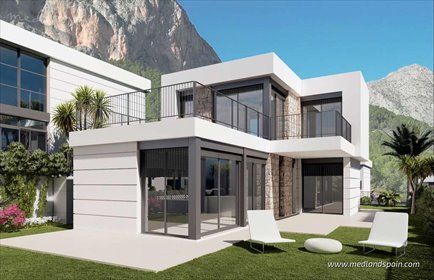 Nowoczesna willa 157 m² z panoramicznymi widokami dom Polop