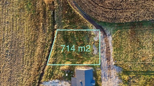 działka na sprzedaż 714m2 działka Ługi