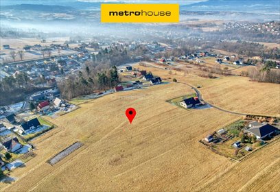 działka na sprzedaż 1310m2 działka Łękawica, Dworska