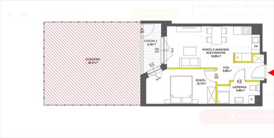Sprzedam komfortowe mieszkanie 41 m² na Targówku w Warszawie mieszkanie Warszawa, Targówek, Nowe Bródno, Marywilska