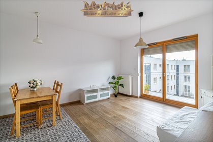 Wynajmę jasne mieszkanie 42 m² w Wilanowie z balkonem mieszkanie Warszawa, Wilanów, Miasteczko Wilanów, Aleksandra Gieysztora