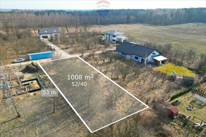 działka na sprzedaż 1008m2 działka Baszkówka, Owocowy Gaj