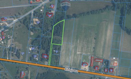 Działka w otoczeniu natury z potencjałem inwestycyjnym działka Grabów Nad Pilicą, Kolejowa