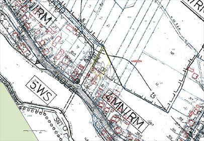 Działka 1612 m² z budynkiem i planem zabudowy działka Habdzin