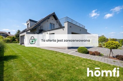 Nowoczesny dom 184 m² z ogrodem, garażem, blisko zalewu dom Chrzanów, Bukowa