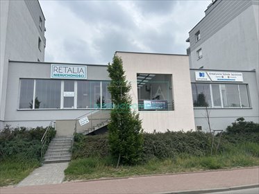Lokal usługowy 47 m2 w Grodzisku Mazowieckim, wysoki parter lokal użytkowy Grodzisk Mazowiecki