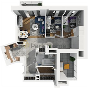 mieszkanie na sprzedaż 55m2 mieszkanie Poznań, Winogrady, Hawelańska