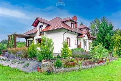 Nowoczesny dom 6 pokoi z tarasem i ogrzewaniem podłogowym dom Wola Branicka