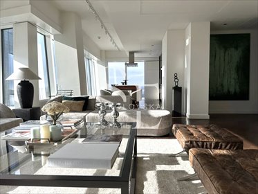 Na wynajem luksusowy apartament 153 m² z panoramicznym widokiem mieszkanie Warszawa, Śródmieście, Złota