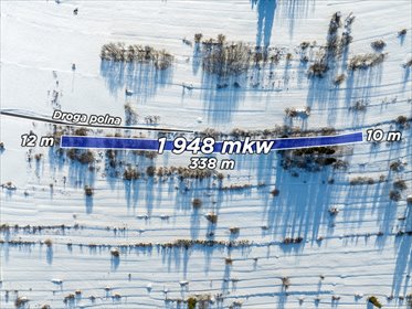 Działka rolna z widokami, 3812 m², blisko Zakopianki działka Biały Dunajec, Jana Pawła II