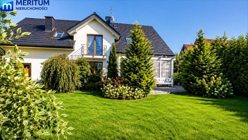 Nowoczesny dom 229 m2 z ogrodem i przestrzenią dom Nadarzyn