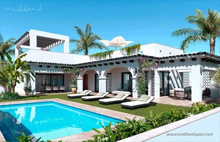 Hacienda z basenem i tarasem w Ciudad Quesada dom Ciudad Quesada