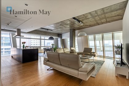 Wynajmę luksusowy apartament 227 m² z widokiem na Pałac Kultury mieszkanie Warszawa, Śródmieście, Złota