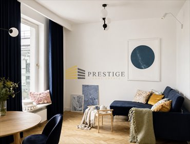 Dwupokojowe mieszkanie z tarasem 50 m² w odrestaurowanej kamienicy mieszkanie Warszawa, Praga-Północ, Stefana Okrzei