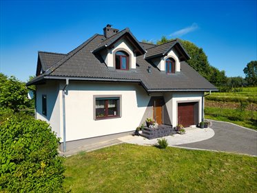 Do sprzedania przestronny dom 206 m² z dużą działką 1,25 ha w Kętach dom Kęty