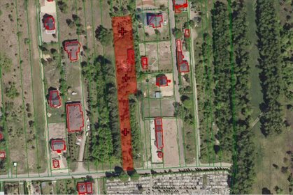 działka na sprzedaż 2380m2 działka Łojki, Zielona