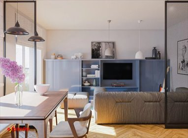 Nowoczesne 3-pokojowe mieszkanie z balkonem (50,39 m²) w Katowicach mieszkanie Katowice, Wełnowiec-Józefowiec, Aleja Wojciecha Korfantego