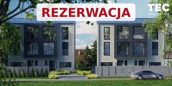 Nowoczesne segmenty z ogrodami w Krakowie - 101,86 m² dom Kraków, Nowa Huta, Wojenna