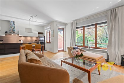 Nowoczesne 73m² z tarasem i ogródkiem (Józefosław) mieszkanie Józefosław, Słoneczny Sad