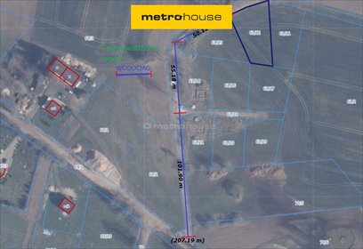 działka na sprzedaż 1191m2 działka Borkowo Lęborskie