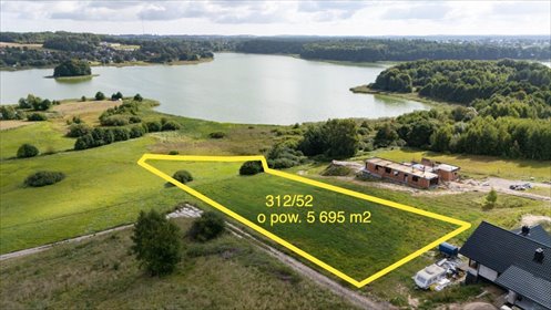 Działka nad Jeziorem Tuchomskim 5695 m² - zapraszam działka Warzno, Tęczowa