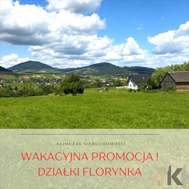 Działki budowlane w Florynce od 10 ar z mediami - polecam działka Florynka