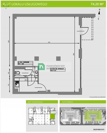 lokal użytkowy na wynajem 74m2 lokal użytkowy Kraków, Bieżanów-Prokocim, Bieżanów-Prokocim, Henryka i Karola Czeczów