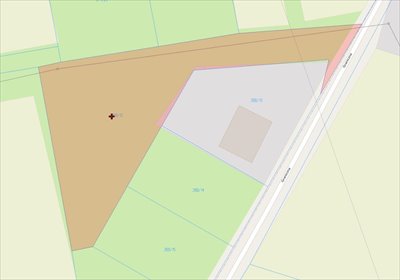 Działka z gotowym projektem domu, media na miejscu działka Pogwizdów