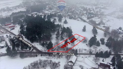 działka na sprzedaż 1677m2 działka Grabowa, Brzozowa