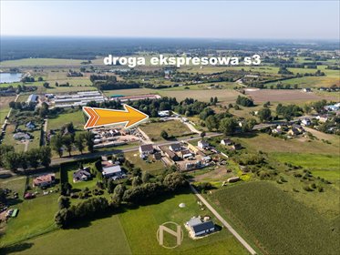 Działka z halami i biurem 13 989 m² - inwestycja. działka Deszczno