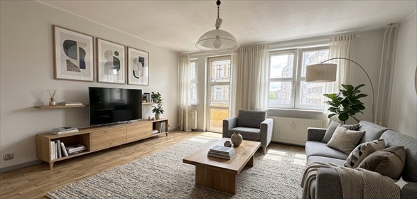 Dwupoziomowe 94 m² w centrum z garażem i tarasem mieszkanie Szczecin, Śródmieście-Centrum, Edmunda Bałuki