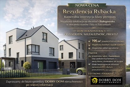 Ekskluzywny dom w Zaściankach 215 m², nowoczesny i przestronny dom Zaścianki