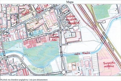 Działka usługowa 2066 m² z dostępem do drogi publicznej działka Płońsk