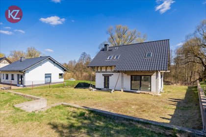 Dom w stanie surowym zamkniętym z dużą działką 1252 m² dom Stara Łubianka, Dolna
