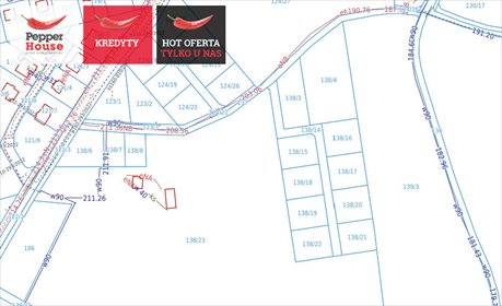 działka na sprzedaż 1094m2 działka Rębiska, Srebrna