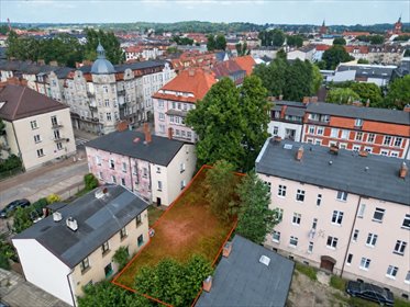 Działka inwestycyjna 406 m² w centrum Słupska (pod zabudowę wielorodzinną i usługi) działka Słupsk, Kołłątaja