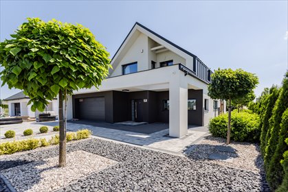 Nowoczesny dom 237 m2 z ogrodem i garażem w Rabowicach dom Rabowice, Olszynowa