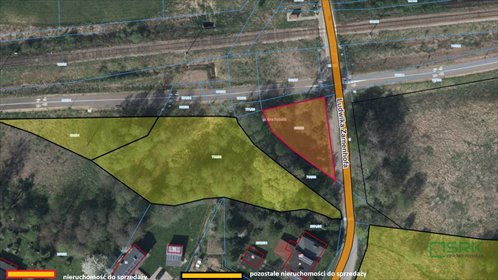 Na sprzedaż działka 469 m² z dostępem do drogi i zielenią działka Rybnik, Niedobczyce, Zamenhofa