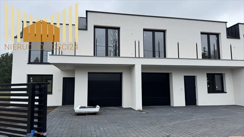 Segment skrajny 88 m² z garażem, ogród, stan deweloperski dom Mińsk Mazowiecki