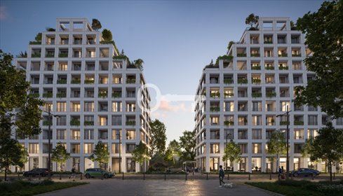 Prestiżowy 3-pokojowy apartament 56 m² z dużym balkonem mieszkanie Warszawa, Śródmieście