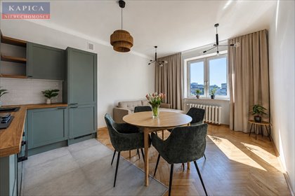 Na wynajem przestronne 3-pokojowe mieszkanie 50 m² z widokiem na zieleń mieszkanie Warszawa, Praga-Północ, pl. gen. Józefa Hallera